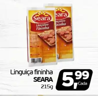 Cometa Supermercados Linguiça fininha SEARA 215g oferta