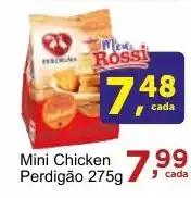 Rossi Supermercado Mini Chicken Perdigão 275g oferta
