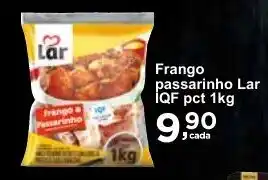 Rossi Supermercado Frango passarinho Lar İQF pct 1kg oferta