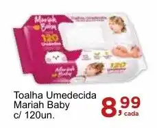 Rossi Supermercado Toalha Umedecida Mariah Baby c/ 120un. oferta