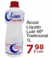 Rossi Supermercado Álcool Líquido Luar 46° Tradicional oferta
