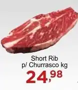 Rossi Supermercado Short Rib p/ Churrasco kg oferta