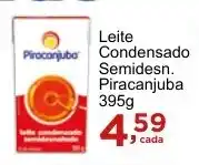Rossi Supermercado Leite Condensado Semidesn. Piracanjuba 395g oferta