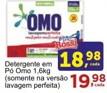 Rossi Supermercado Detergente em Pó Omo 1,6kg oferta