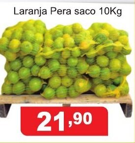 Calvo Atacadista Laranja Pera saco 10kg oferta