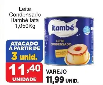 Leite Condensado Itambe lata 1.050kg