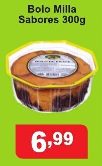 Bolo Milla Sabores 300g