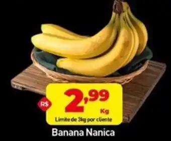 Rede Bom Lugar Banana Nanica kg oferta