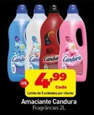 Rede Bom Lugar Amaciante Candura Fragrâncias 2L oferta