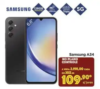 Carrefour Samsung A34 oferta