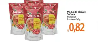 Atacadão Molho de Tomate Sofruta 140g oferta