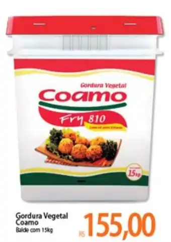 Atacadão Gordura Vegetal Coamo 15kg oferta
