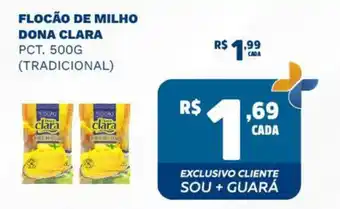 FLOCÃO DE MILHO DONA CLARA PCT. 500G