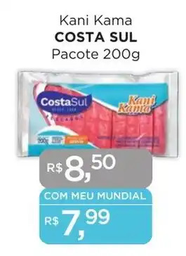 Kani Kama COSTA SUL Pacote 200g