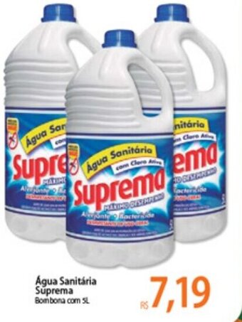 Atacadão Agua Sanitaria Suprema 5L oferta