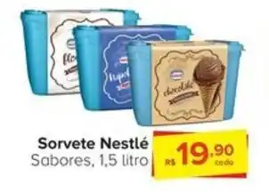 Carrefour Sorvete Nestlé Sabores, 1,5 litro oferta
