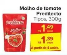Carrefour Molho de tomate Predilecta Tipos, 300g oferta