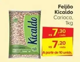 Carrefour Feijão Kicaldo Carioca, 1kg oferta