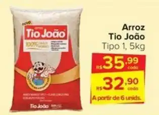Carrefour Arroz Tio João Tipo 5kg oferta