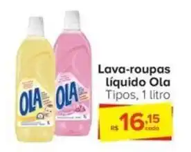 Carrefour Lava-roupas Líquido Ola Tipos, 1 litro oferta