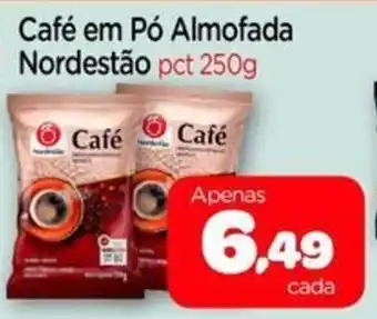 Nordestão Café em Po Almofada Nosdestão pct 250g oferta