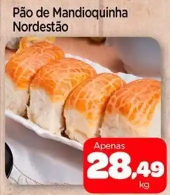 Nordestão Pão de Mandioquinha Nordestão oferta