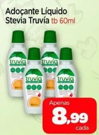 Adoçante Líquido Stevia Truvía tb 60ml