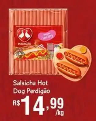 Nordestão Salsicha Hot Dog Perdigão oferta