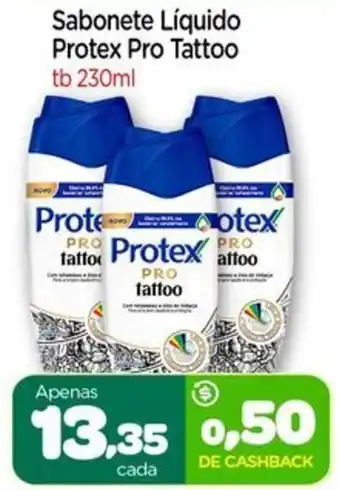 Nordestão Sabonete Líquido Protex Pro Tattoo tb 230ml oferta