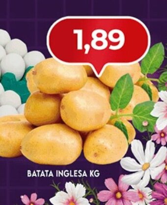 Supermercados Cristal Batata Inglesa 1kg oferta