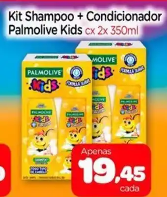 Nordestão Kit Shampoo + Condicionador Palmolive Kids cx 2x 350ml oferta