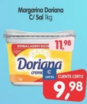 Cercadão Margarina Doriana C/ Sal 1kg oferta