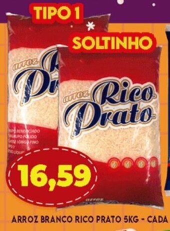 Arroz Branco Rico Prato 5kg - cada