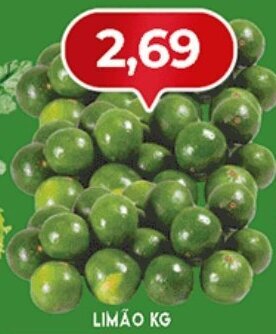 Supermercados Cristal Limao 1kg oferta