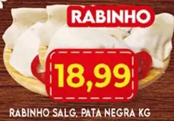 Supermercados Cristal Rabinho Salg. Pata Negra 1kg oferta