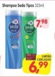 Cercadão Shampoo Seda Tipos 325ml oferta