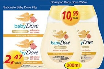 Supermercados Guanabara Sabonete Baby Dove 75g oferta