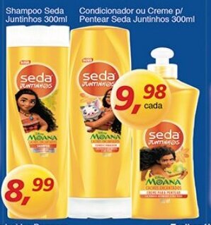 Supermercados Guanabara Shampoo Seda Juntinhos 300ml oferta