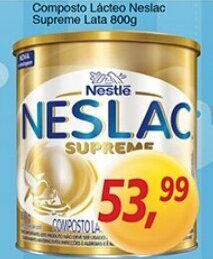 Supermercados Guanabara Composto Lacteo Neslac Supreme Lata 800g oferta
