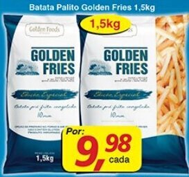 Supermercados Guanabara Batata Palito Golden Fries 1.5kg oferta