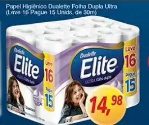 Supermercados Guanabara Papel Higiénico Dualette Folha Dupla Ultra oferta