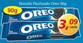 Supermercados Guanabara Biscoito Recheado Oreo 90g oferta