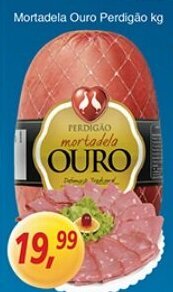 Supermercados Guanabara Mortadela ouro Pedrigao 1kg oferta