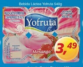 Supermercados Guanabara Bebida Lactea Yofruta 540g oferta