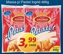 Supermercados Guanabara Massa p/ Pastel Ingrid 400g oferta