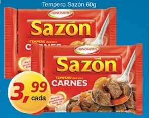 Supermercados Guanabara Tempero Sazon 60g oferta