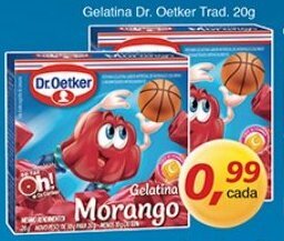 Supermercados Guanabara Gelatina Dr. Oetker Trad. 20g oferta