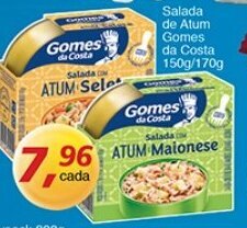 Supermercados Guanabara Salada de Atum Gomes da Costa 150g/170g oferta