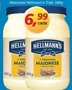 Maionese Hellmann's Trad 500g