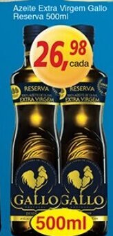 Supermercados Guanabara Azeite Extra Virgem Gallo Reserva 500ml oferta